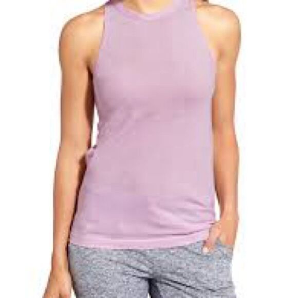 Athleta Purple Fitted Tank Top - Picture 1 of 5